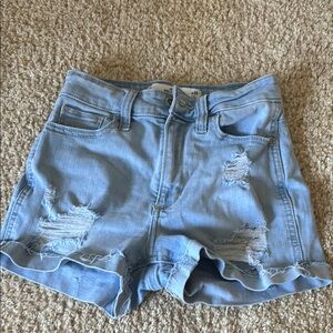 Hollister jean shorts